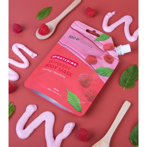 Face Facts - Máscara Corporal Iluminadora - Framboesa