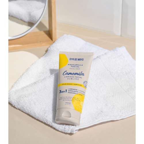Flor de Mayo - Máscara Facial 3 em 1 Camomila