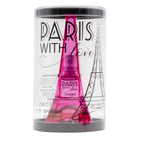 Flor de Mayo - Mini Colônia Paris With Love Premium 29 ml