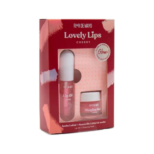 Flor de Mayo - Lovely Lip Care Set Lips - Glow Cherry