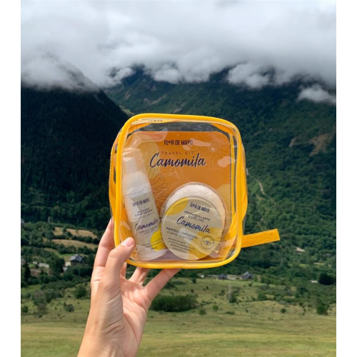 Flor de Mayo - Conjunto de limpeza facial Travel Kit Camomila