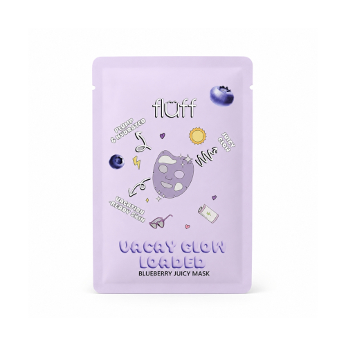 Fluff - *Blend & Scent* - Máscara facial - Blueberry Juicy