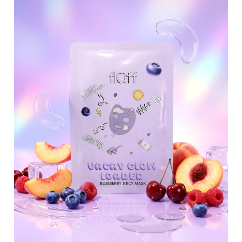 Fluff - *Blend & Scent* - Máscara facial - Blueberry Juicy