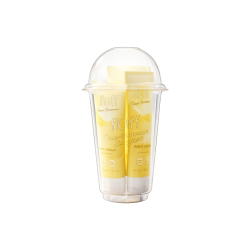 Fluff - *Blend & Scent* - Conjunto de cuidado corporal - Coco-Bahama Smoothie