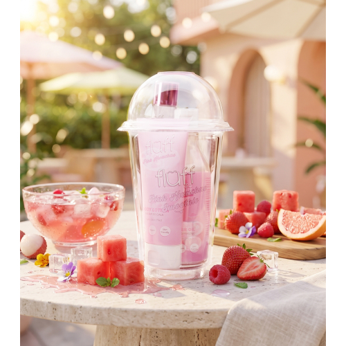 Fluff - *Blend & Scent* - Conjunto de cuidado corporal - Pink Hwachae Smoothie