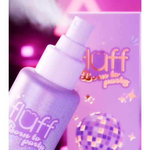 Fluff - *Born to Party* - Spray Corporal e Capilar com Glitter
