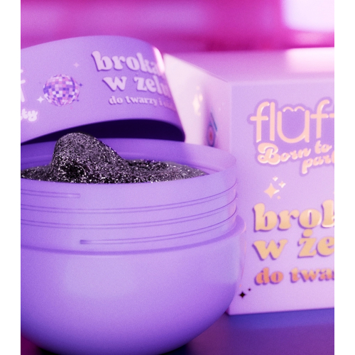 Fluff - *Born to Party* - Gel com glitter para rosto e corpo