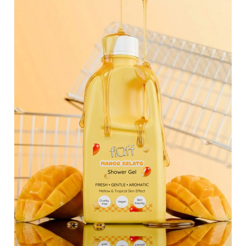 Fluff - Gel de Banho Suave - Mango Gelato