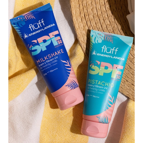Fluff - Creme Protetor Solar SPF50 PA ++++ - Milkshake