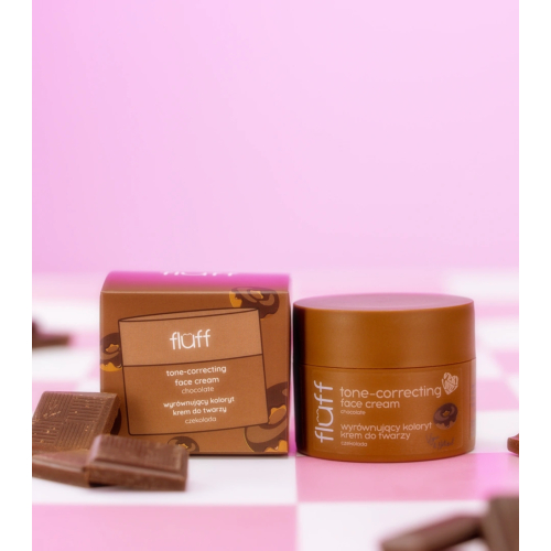 Fluff - Creme Facial Corretor de Tom - Chocolate