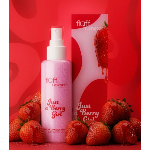 Fluff - *Everybody London x Fluff* - Spray corporal e capilar Just a Berry Girl