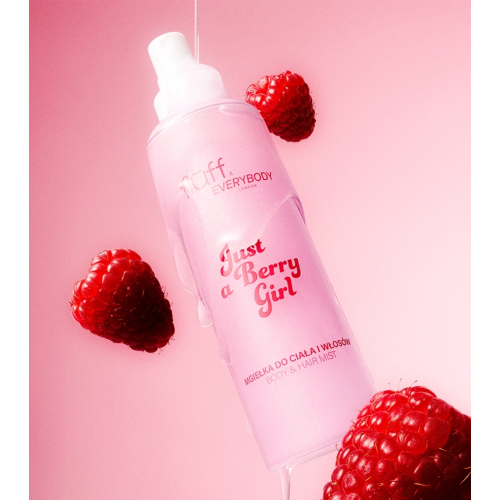 Fluff - *Everybody London x Fluff* - Spray corporal e capilar Just a Berry Girl