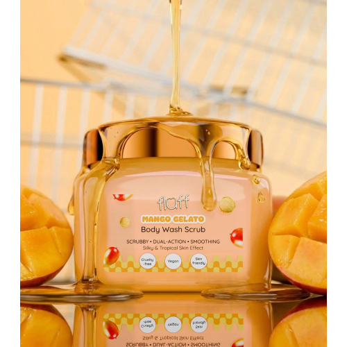 Fluff - Esfoliante Corporal - Mango Gelato