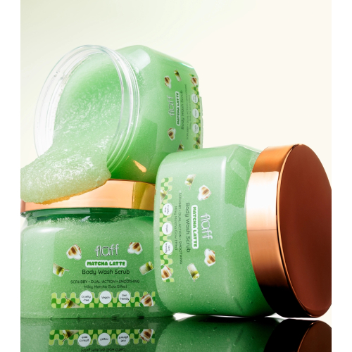 Fluff - Esfoliante Corporal - Matcha Latte