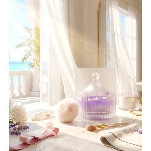 Fluff - Frasco para polvos Pretty Powder Jar