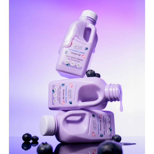 Fluff - Gel de Banho Suave - Blueberry Mochi