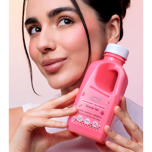 Fluff - Gel de Banho Suave - Raspberry Milkshake