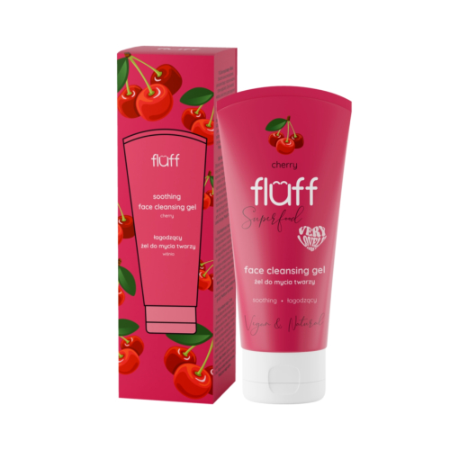 Fluff - Gel de Limpeza Facial Calmante - Cereja