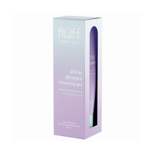 Fluff - *In Your Soul* - Gel de Limpeza Facial com Extrato de Ametista e Niacinamida Dew Drops