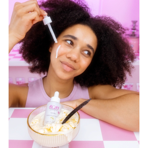 Fluff - Leite facial hidratante - Baunilha