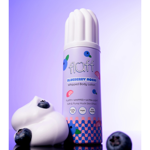 Fluff - Loção Corporal Cremosa - Blueberry Mochi