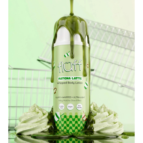Fluff - Loção Corporal Cremosa - Matcha Latte