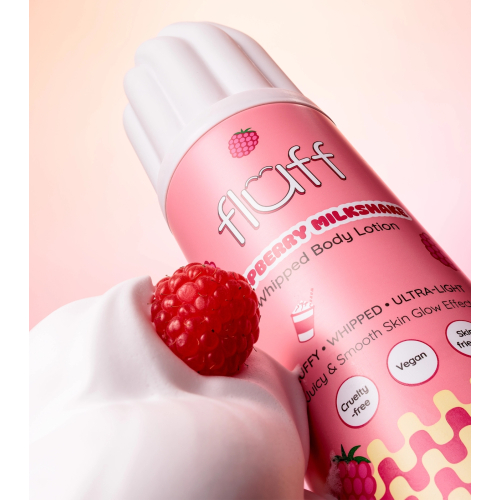 Fluff - Loção Corporal Cremosa - Raspberry Milkshake