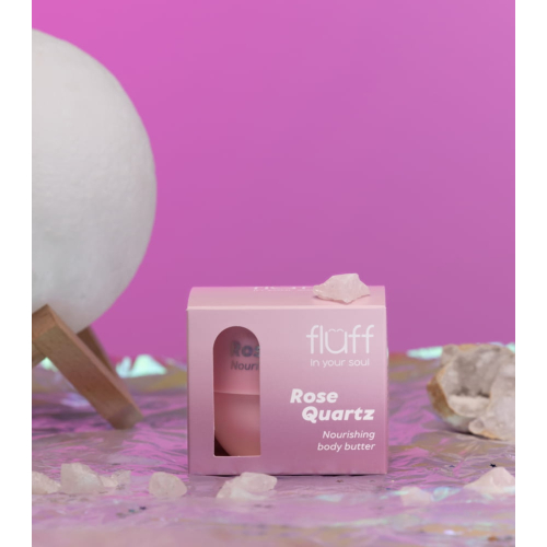 Fluff - *In Your Soul* - Manteiga corporal nutritiva com extrato de quartzo rosa