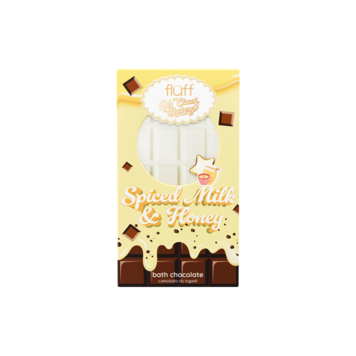 Fluff - *Ms Claus Bakery* - Bomba de banho Bath Chocolate - Spiced Milk & Honey