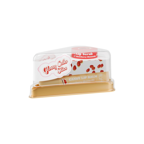 Fluff - *Ms Claus Bakery* - Conjunto de cuidado labial - Glossy Cake Slice