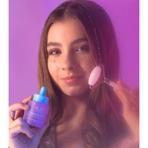 Fluff - *In Your Soul* - Sérum Facial Hidratante com Extrato de Ametista e Niacinamida Dew Drops