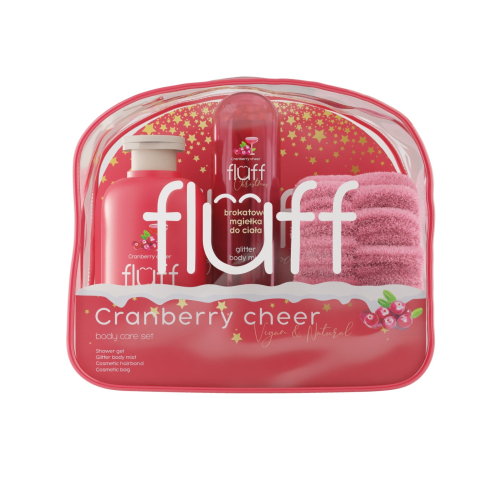 Fluff - Conjunto de cuidados corporais Cranberry Cheer