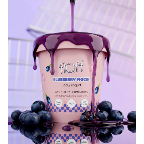 Fluff - Iogurte Corporal - Blueberry Mochi