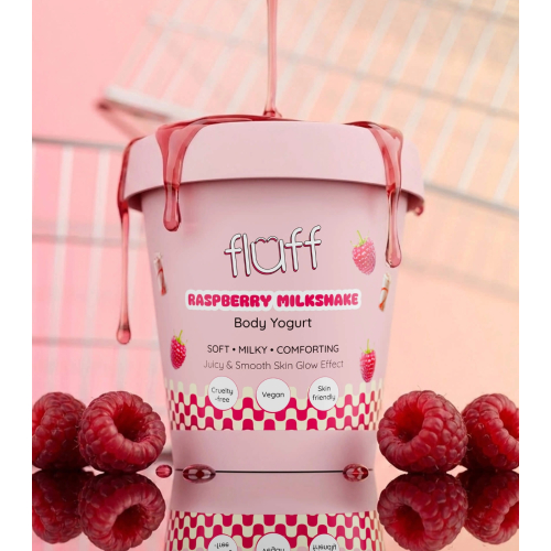 Fluff - Iogurte Corporal - Raspberry Milkshake