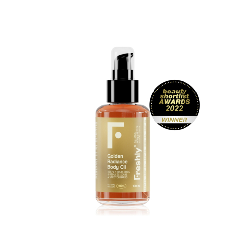 Freshly Cosmetics - Óleo corporal Golden Radiance 100ml