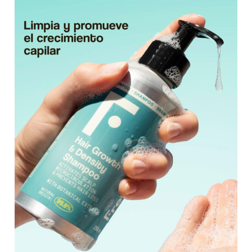 Freshly Cosmetics  - Shampoo antiqueda sem efeito rebote Hair Growth & Density Shampoo