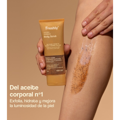 Freshly Cosmetics - Esfoliante Corporal Golden Radiance