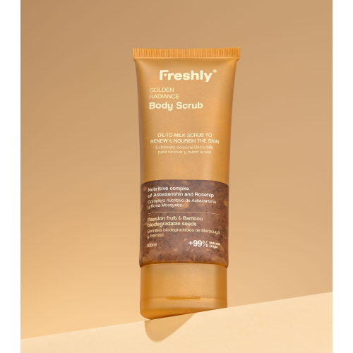Freshly Cosmetics - Esfoliante Corporal Golden Radiance