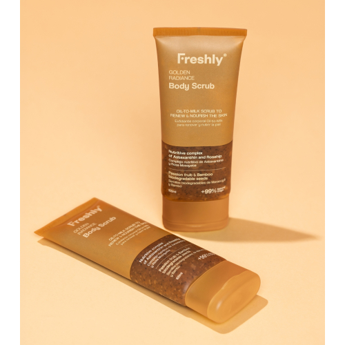 Freshly Cosmetics - Esfoliante Corporal Golden Radiance