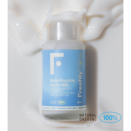 Freshly Cosmetics - Leite facial hidratante Multi-Peptide Hydra Milky