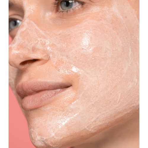 Freshly Cosmetics - Limpador facial esfoliante rosa