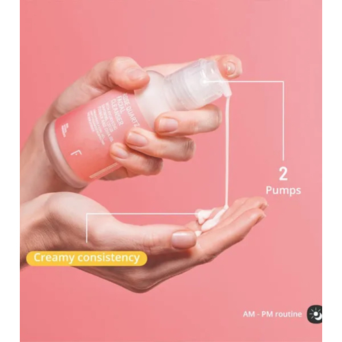 Freshly Cosmetics - Limpador Facial Rose Quartz 100ml