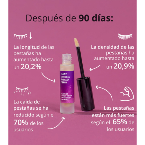 Freshly Cosmetics - Sérum para cílios Peony Limitless