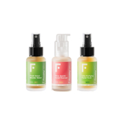 Freshly Cosmetics - Conjunto de limpeza facial em tamanho de viagem Mini Cleanser Trio