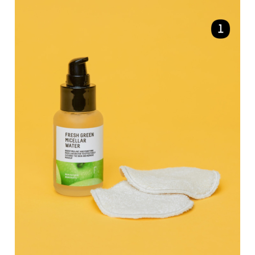 Freshly Cosmetics - Conjunto de limpeza facial em tamanho de viagem Mini Cleanser Trio