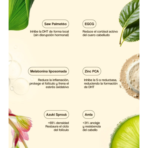Freshly Cosmetics - Tratamento anti-queda de cabelo Hair Growth & Density