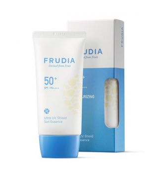 Frudia - Protetor solar facial hidratante SPF50+ Ultra UV Shield Sun Essence