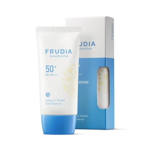 Frudia - Protetor solar facial hidratante SPF50+ Ultra UV Shield Sun Essence