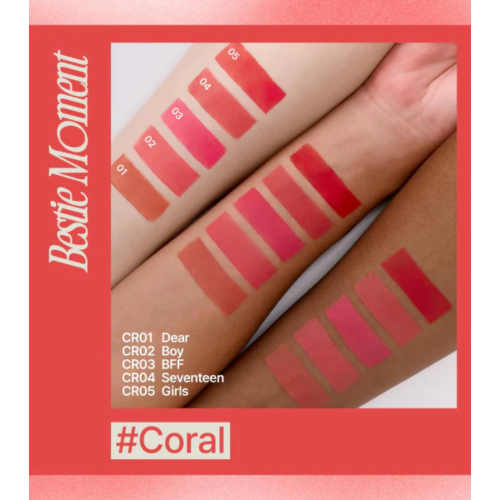 Fwee - Bálsamo labial e para bochechas com cor Pudding Pot - CR04: Seventeen