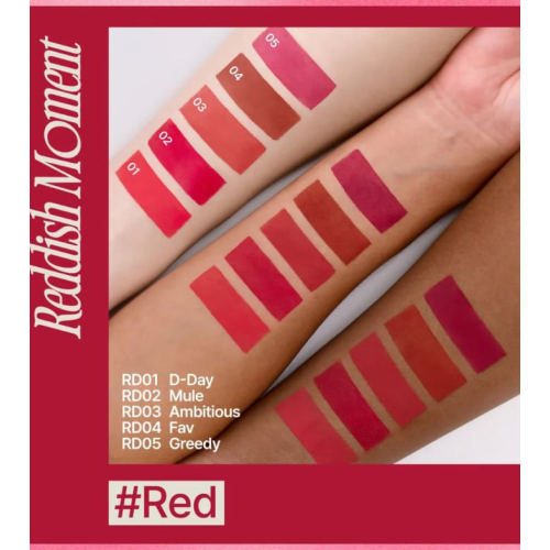 Fwee - Bálsamo labial e para bochechas com cor Pudding Pot - RD05: Greedy